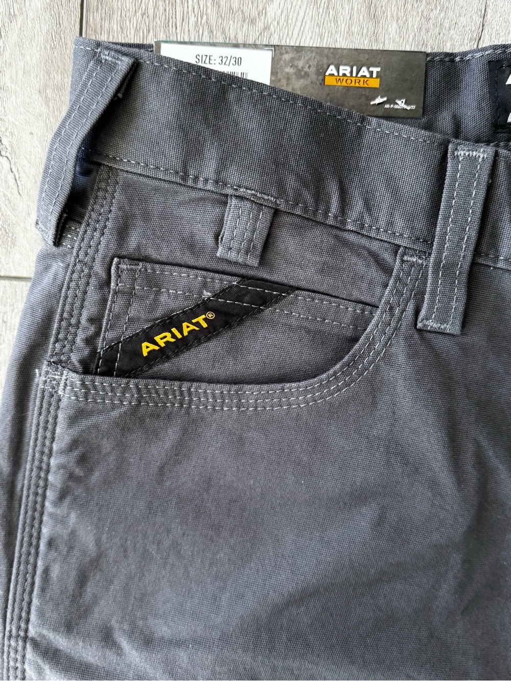 NWT Ariat Men's Rebar M7 Durastretch Made Tough Straight Leg Work Pants 32x30 - Picture 6 of 15